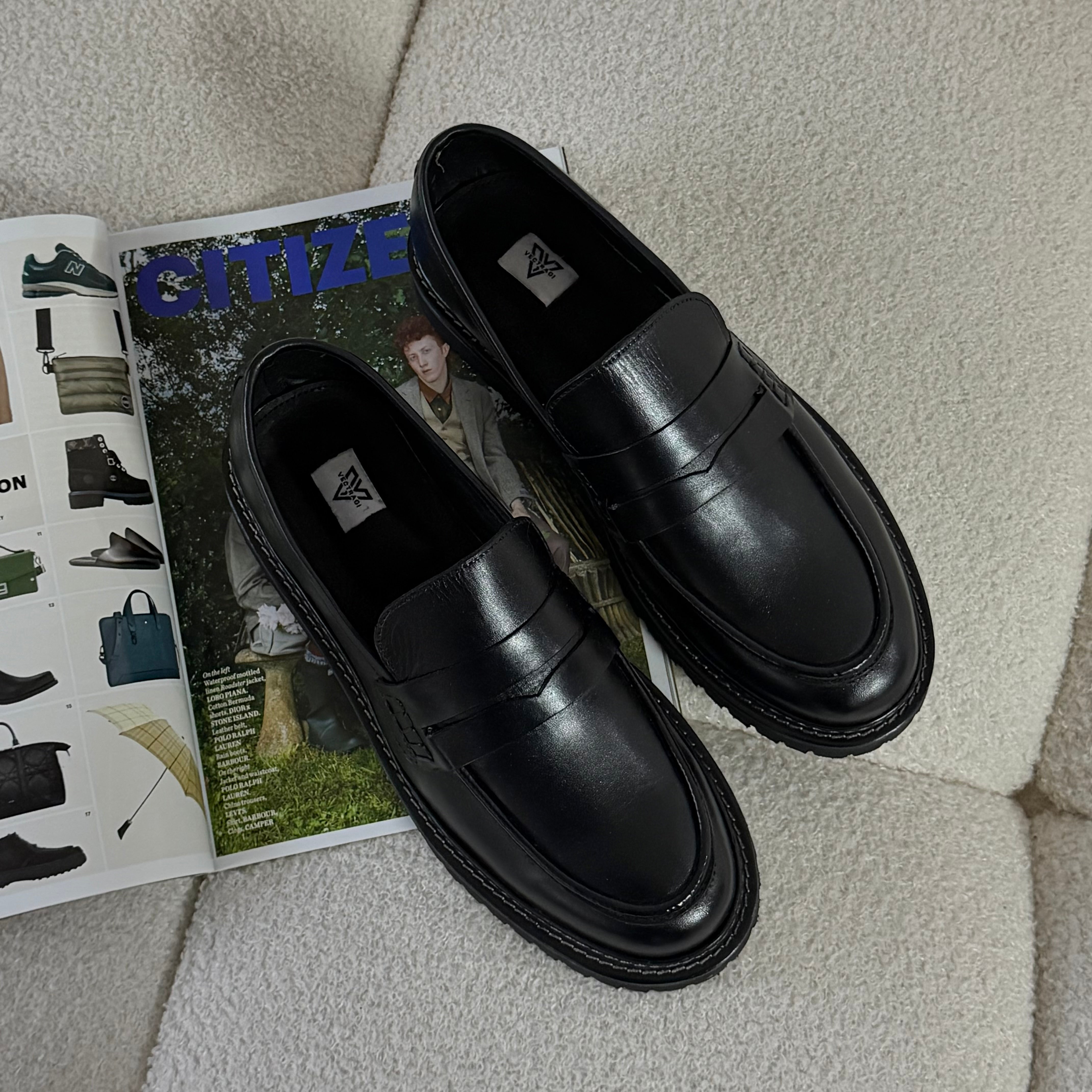 MARTIN CHUNKY LOAFERS