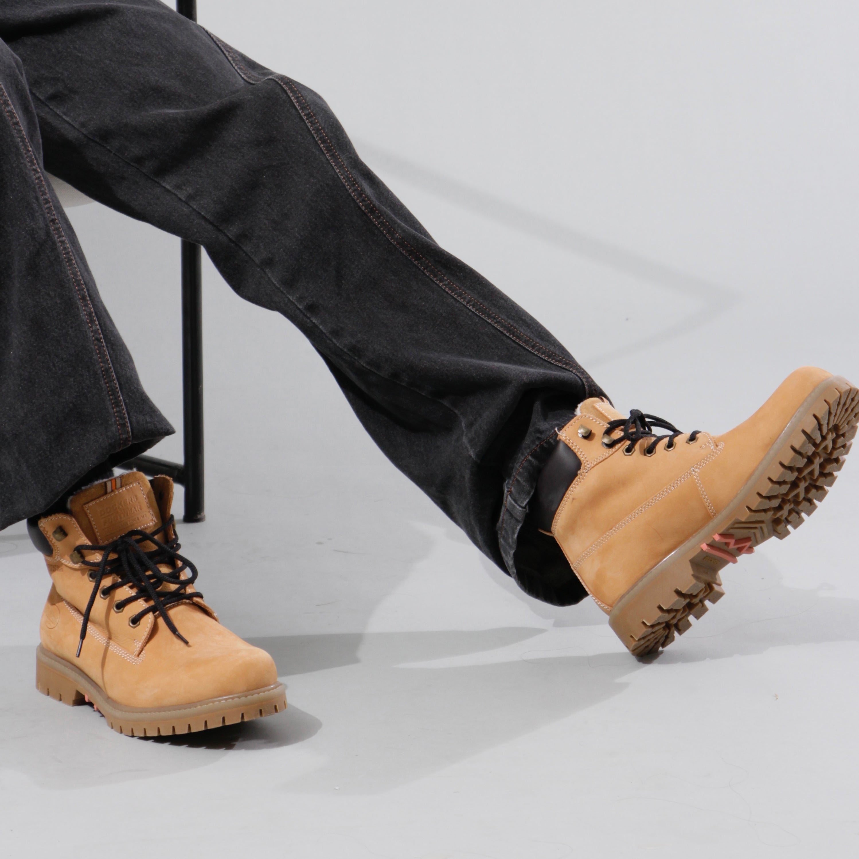 light mustard trending mens digger boots