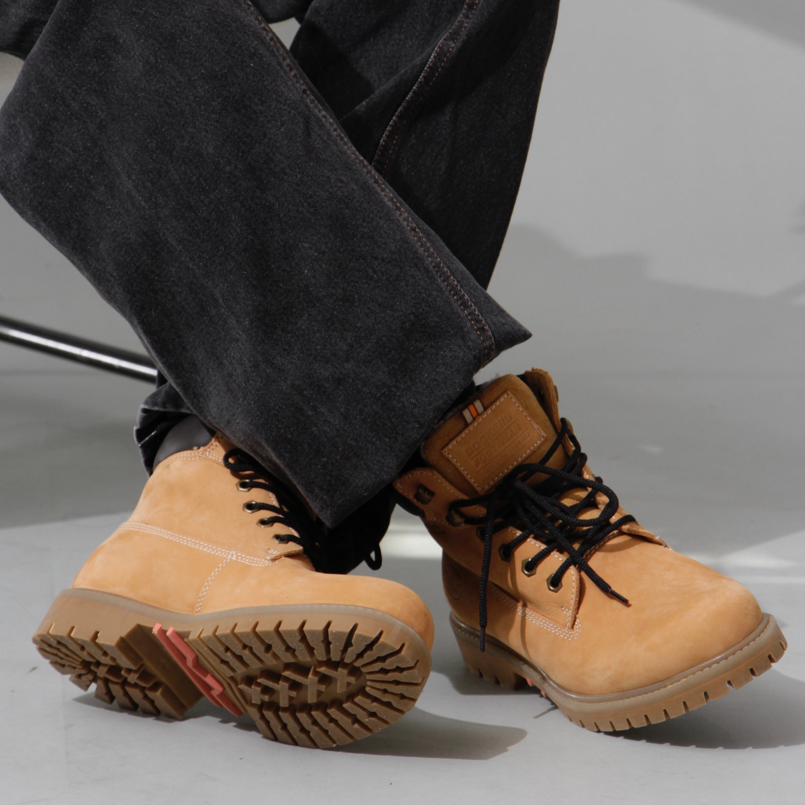 light mustard trending mens digger boots