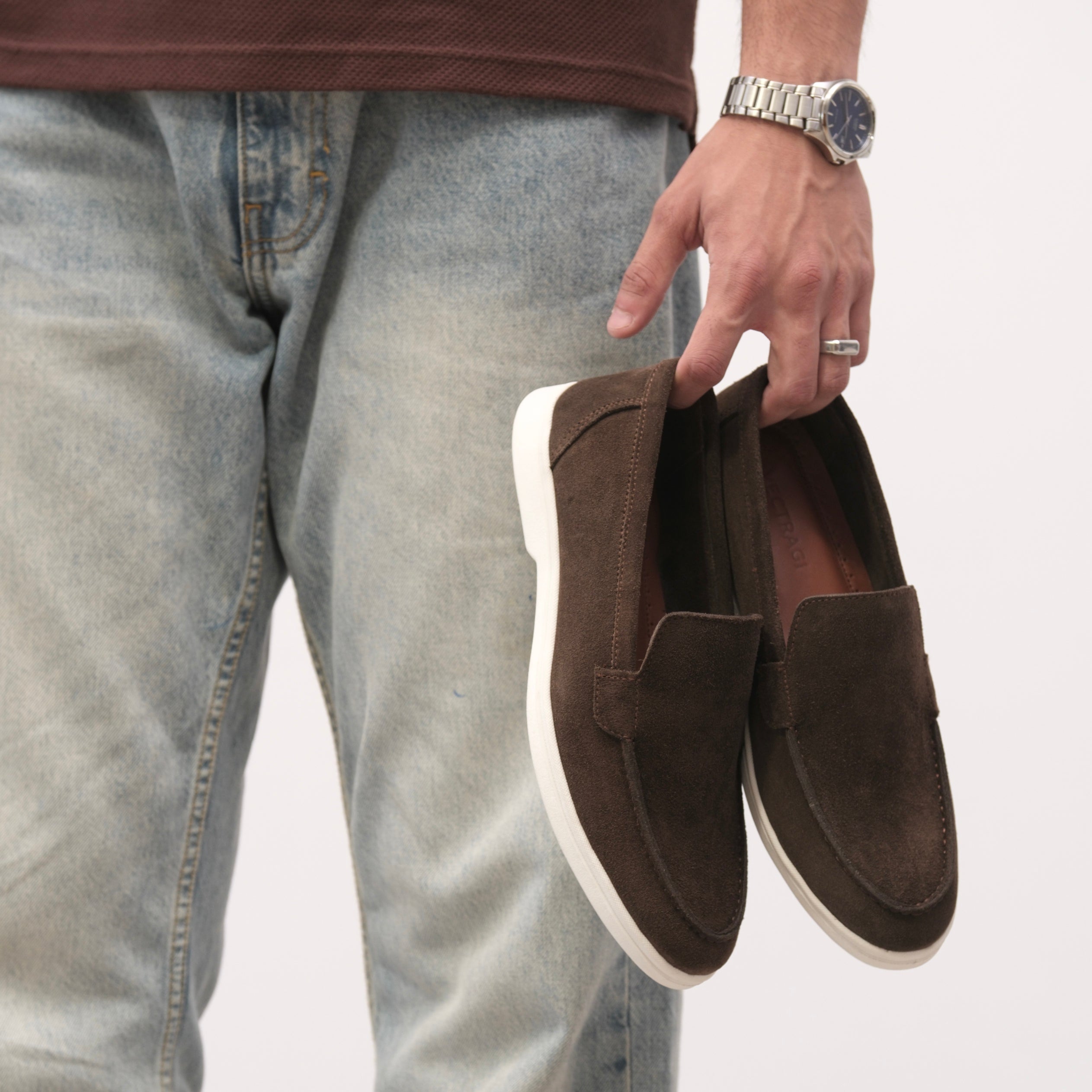 MOCHA BROWN LOAFERS