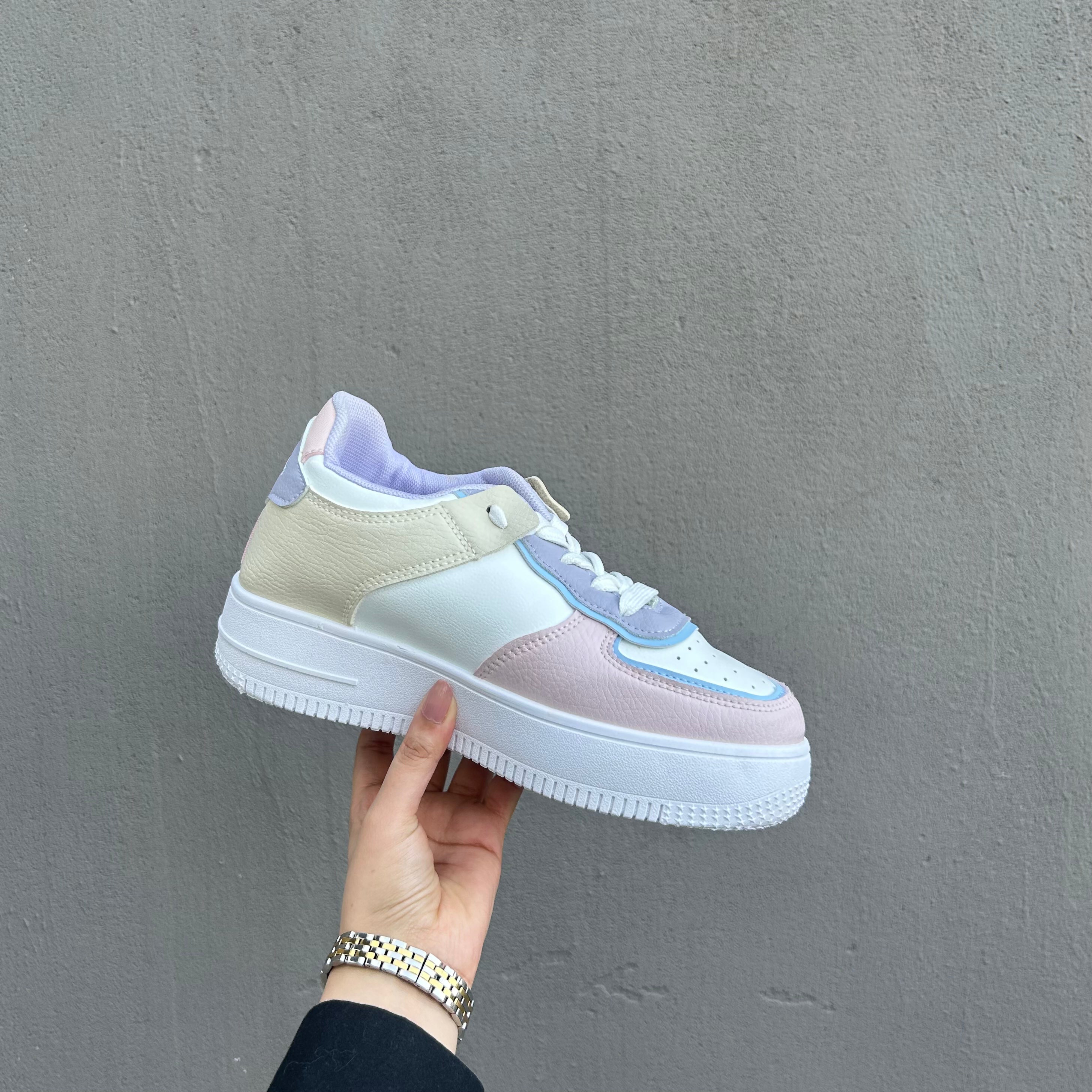 Pastel chunky sneakers