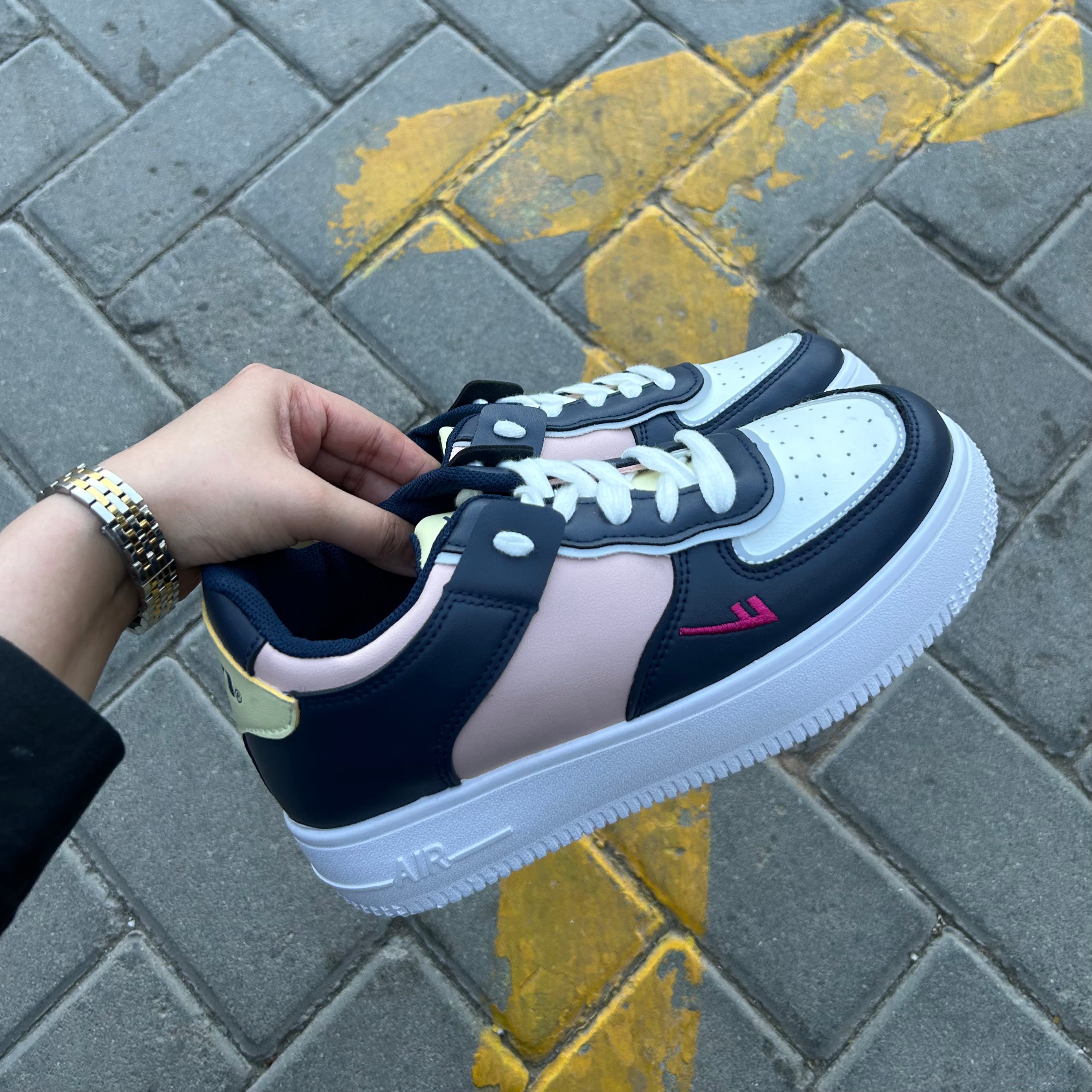 School girl chunky sneakers