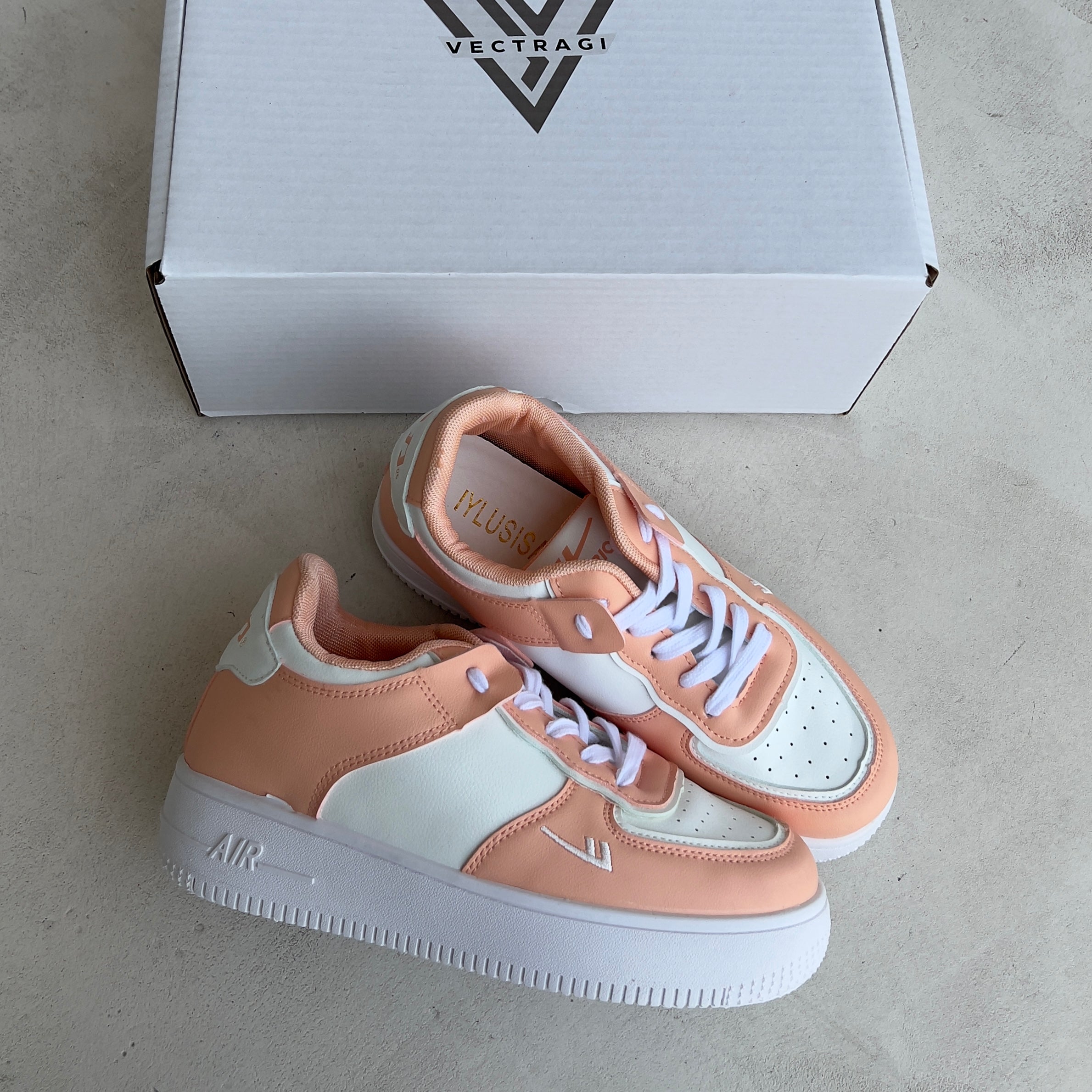 Peachy baby chunky sneakers