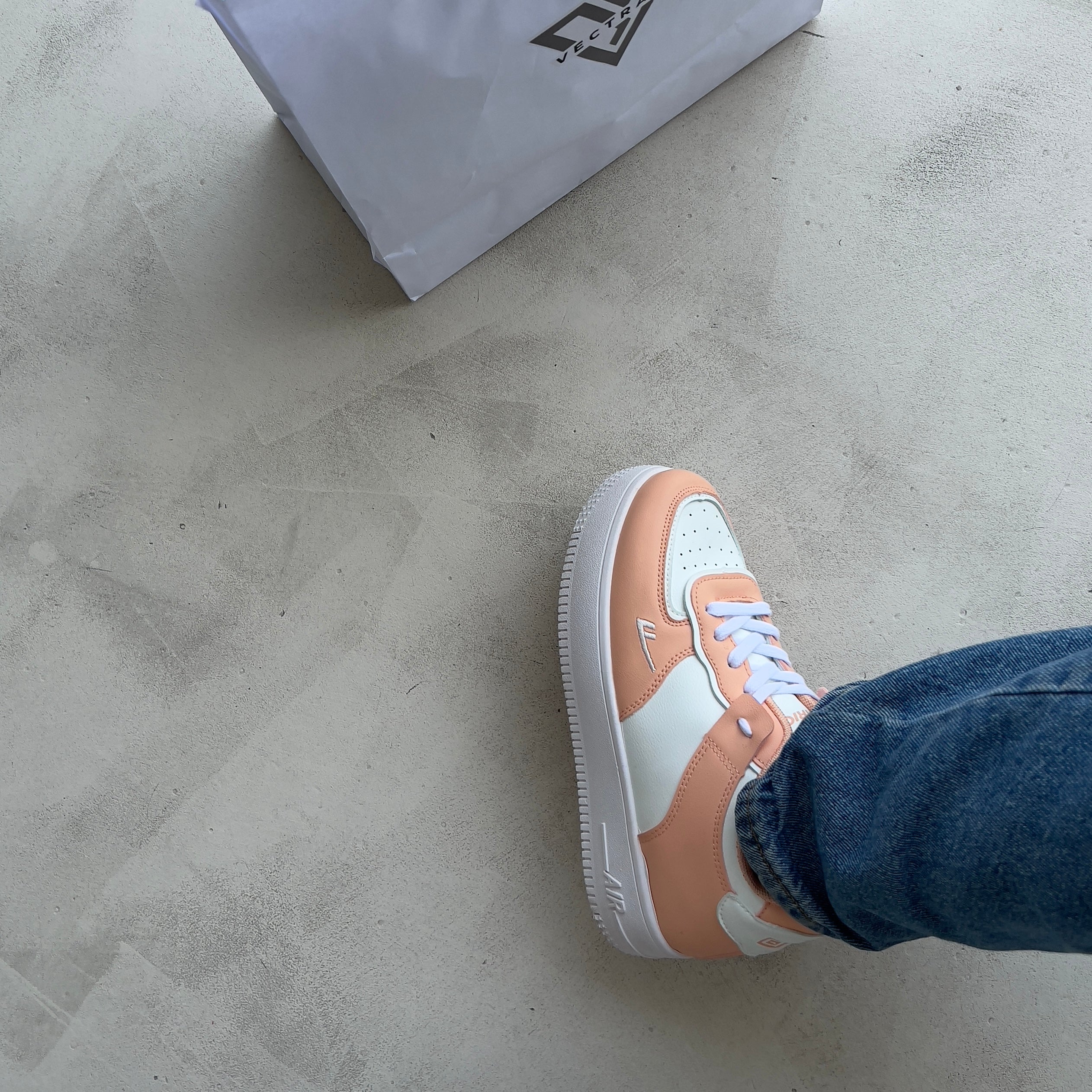 Peachy baby chunky sneakers