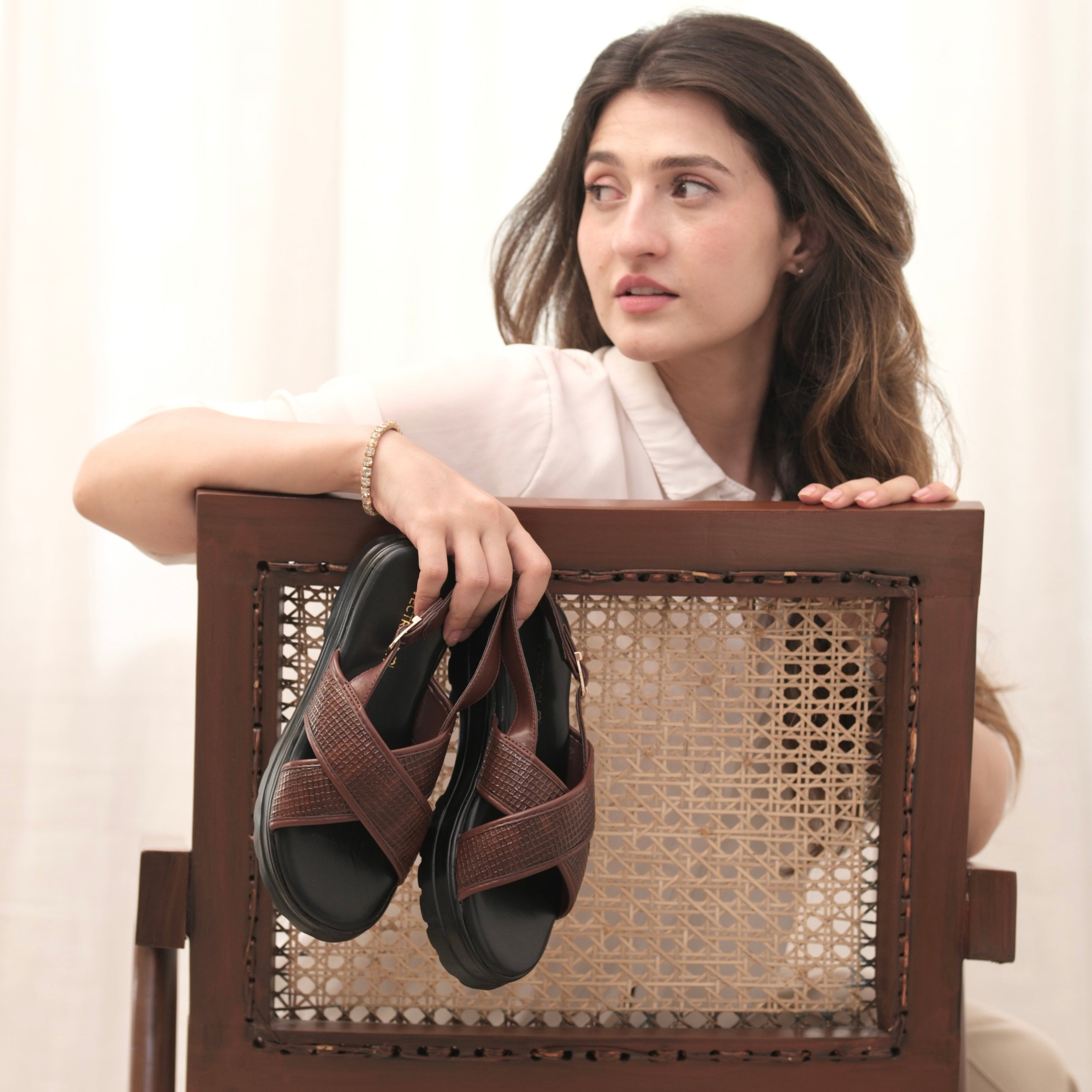 BROWN COCO SANDAL