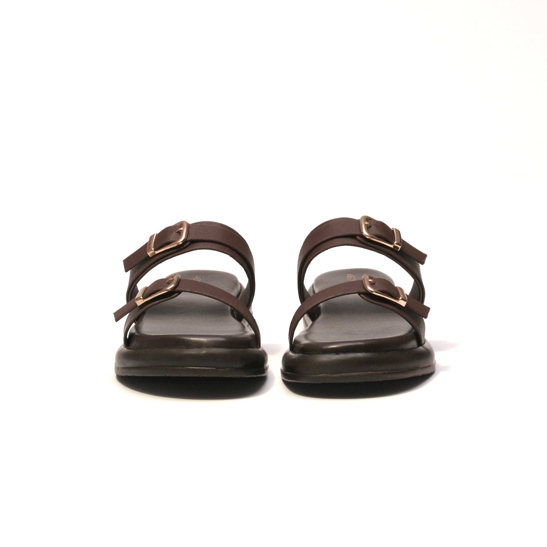 BROWN LUNI FLAT
