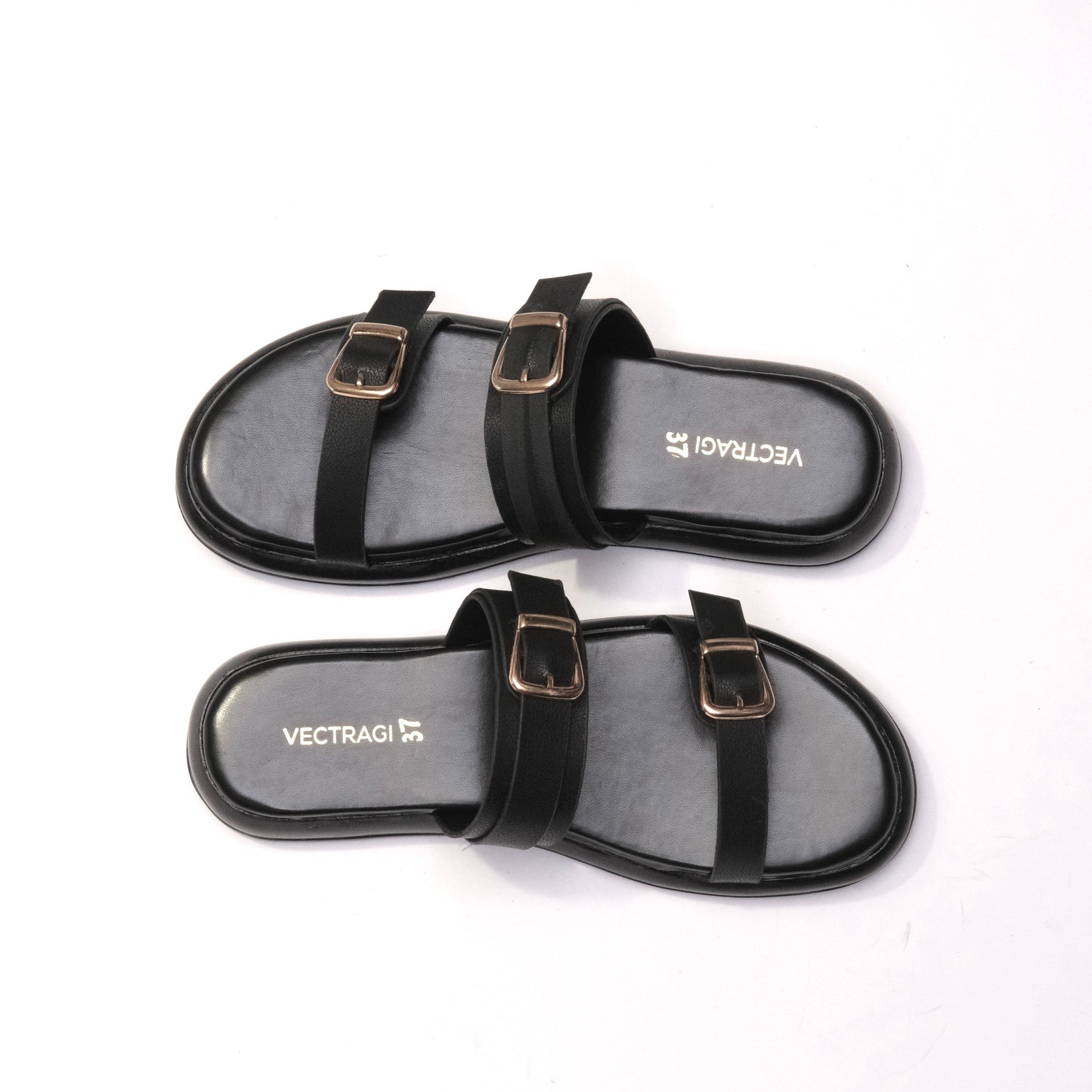 BLACK LUNI FLAT