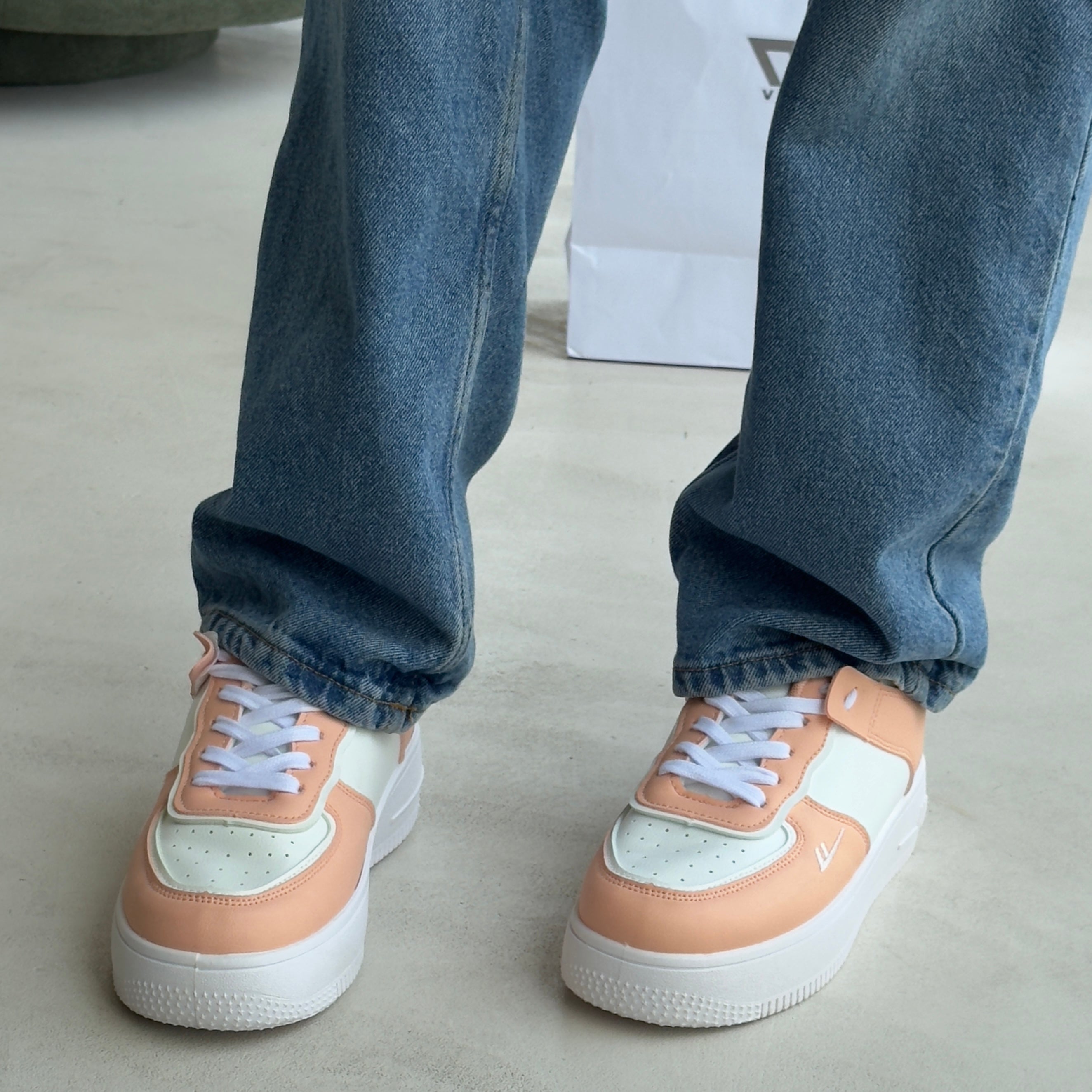 Peachy baby chunky sneakers